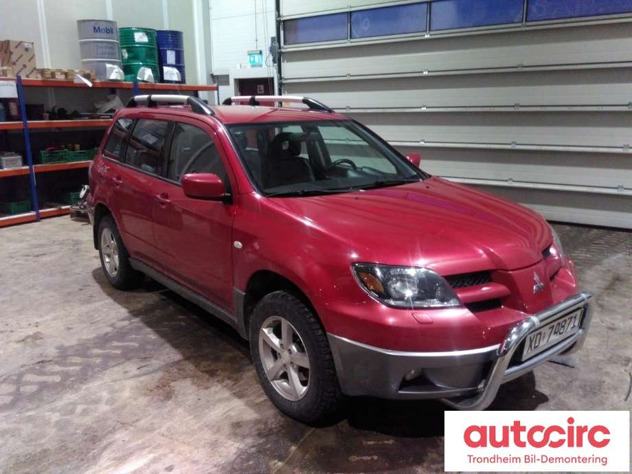 Mitsubishi Outlander 2003-2006 (Type I) , Motorkode: 4G69, Girkassekode: 
