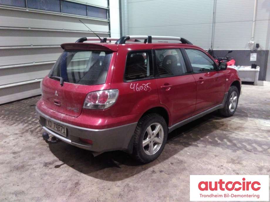 Mitsubishi Outlander 2003-2006 (Type I) , Motorkode: 4G69, Girkassekode: 