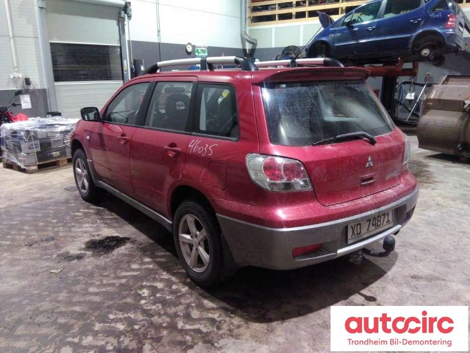 Mitsubishi Outlander 2003-2006 (Type I) , Motorkode: 4G69, Girkassekode: 