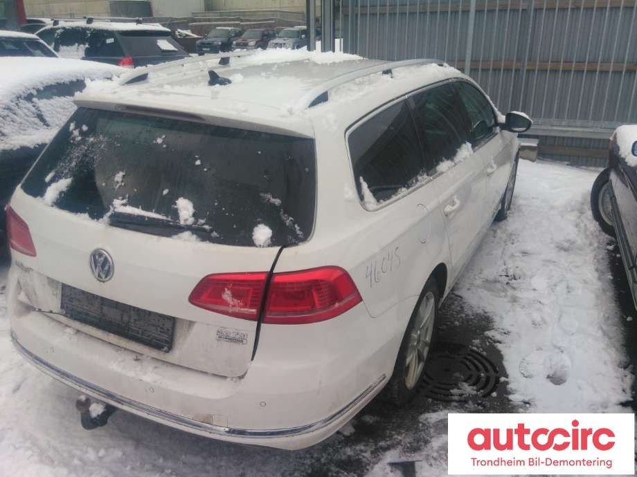 VW Passat 2011-2015 (B7) (B7), Motorkode: CFFB, Girkassekode: PBF