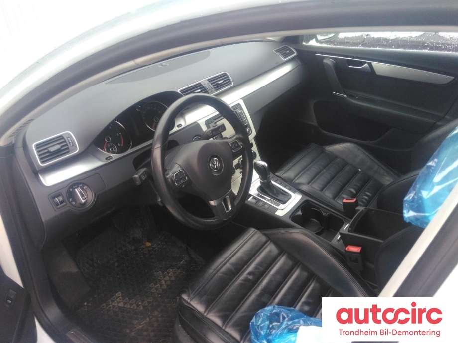 VW Passat 2011-2015 (B7) (B7), Motorkode: CFFB, Girkassekode: PBF
