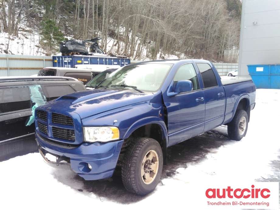 Dodge Ram 2003-2008 (Type III) , Motorkode: C, Girkassekode: 
