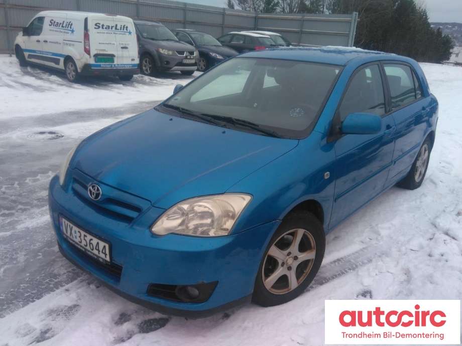 Toyota Corolla 2002-2007 , Motorkode: , Girkassekode: