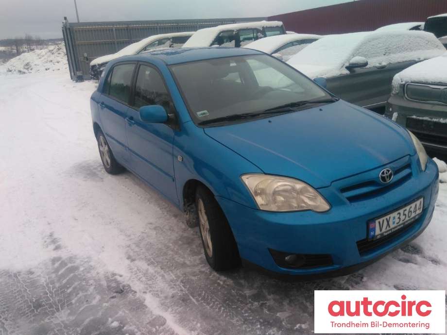 Toyota Corolla 2002-2007 , Motorkode: , Girkassekode: