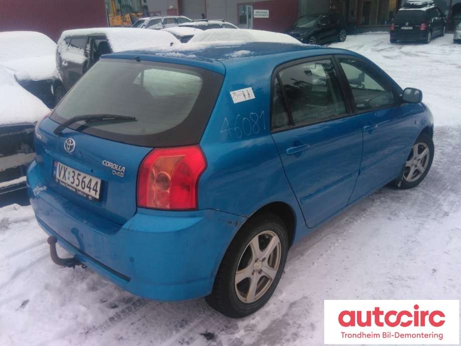 Toyota Corolla 2002-2007 , Motorkode: , Girkassekode:
