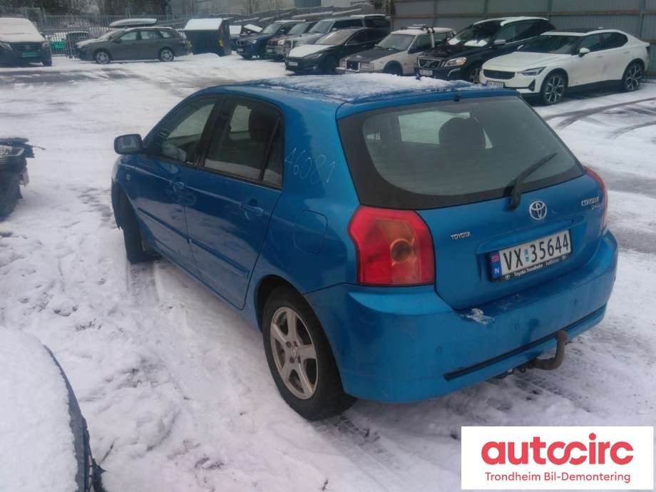 Toyota Corolla 2002-2007 , Motorkode: , Girkassekode: