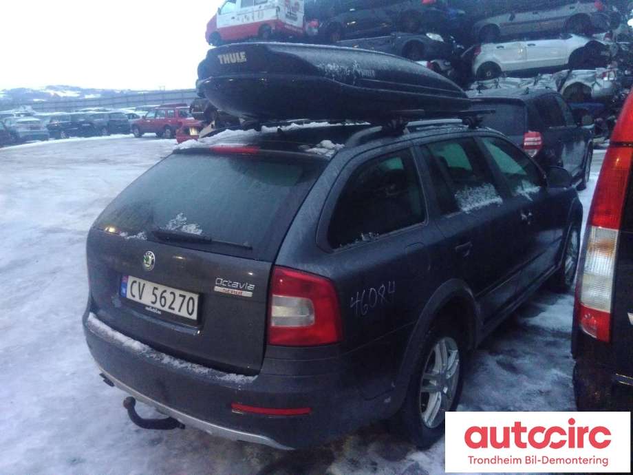 Škoda Octavia 2009-2013 (Type II, Fase 2) , Motorkode: BMM, Girkassekode: KXU