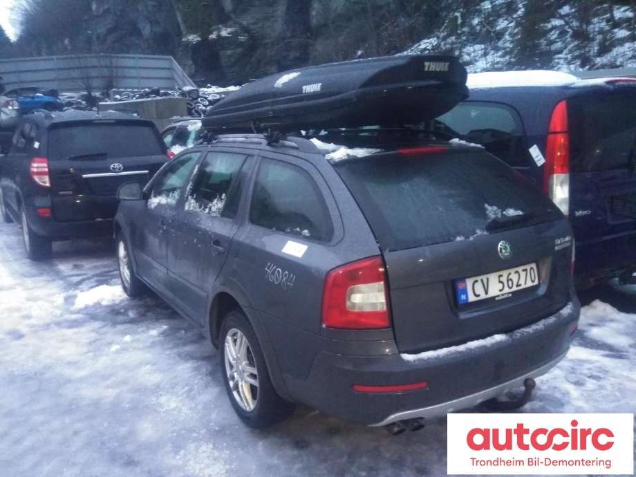 Škoda Octavia 2009-2013 (Type II, Fase 2) , Motorkode: BMM, Girkassekode: KXU