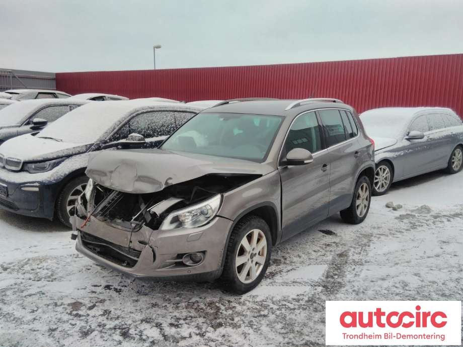 VW Tiguan 2007-2011 (Type I, Fase 1) , Motorkode: CBAB, Girkassekode: LMU