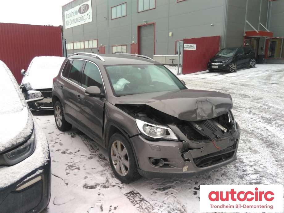 VW Tiguan 2007-2011 (Type I, Fase 1) , Motorkode: CBAB, Girkassekode: LMU