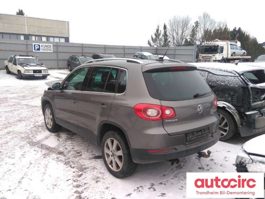 VW Tiguan 2007-2011 (Type I, Fase 1) , Motorkode: CBAB, Girkassekode: LMU