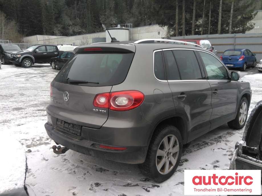 VW Tiguan 2007-2011 (Type I, Fase 1) , Motorkode: CBAB, Girkassekode: LMU