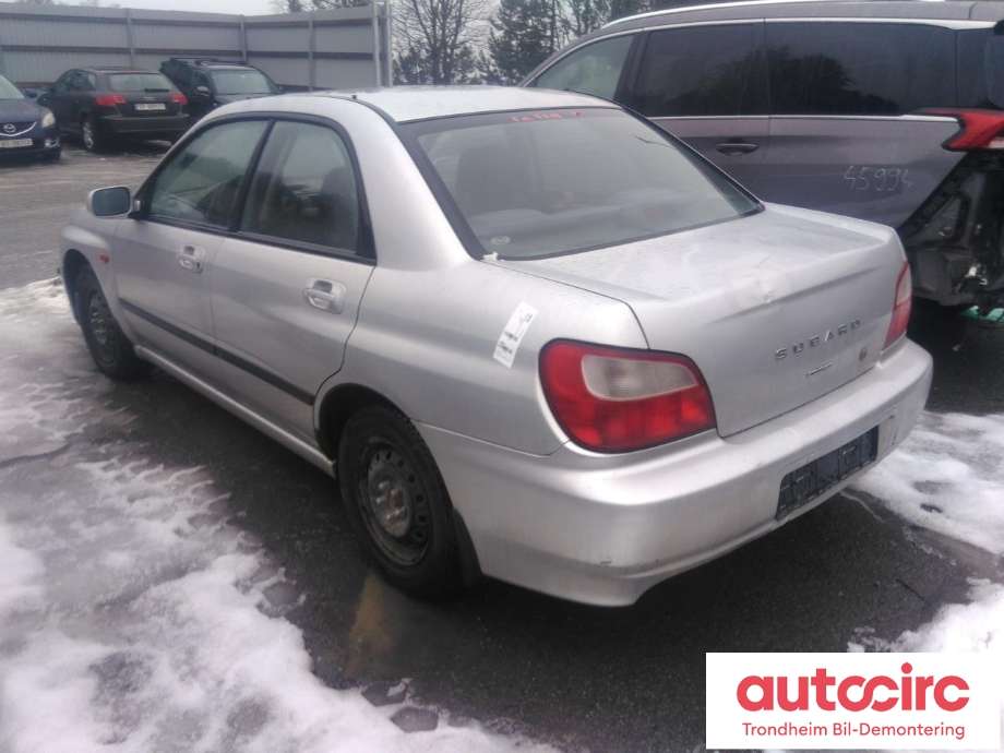 Subaru Impreza 2001-2005 (Type II, Fase 1) , Motorkode: EJ16, Girkassekode: