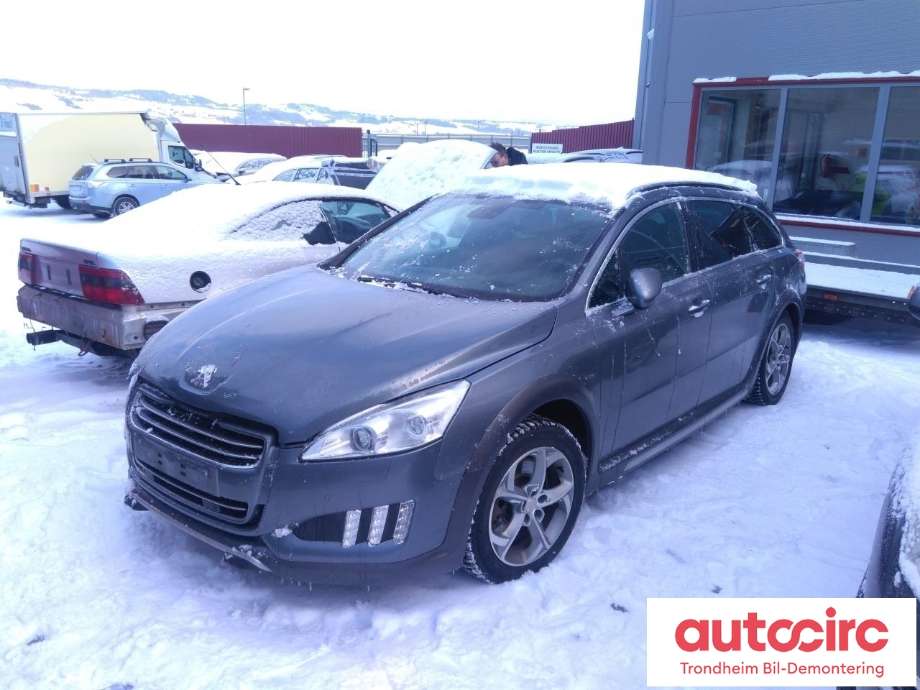 Peugeot 508 2011-2014 (Type I, Fase 1) , Motorkode: RHC, Girkassekode: 2231 S7