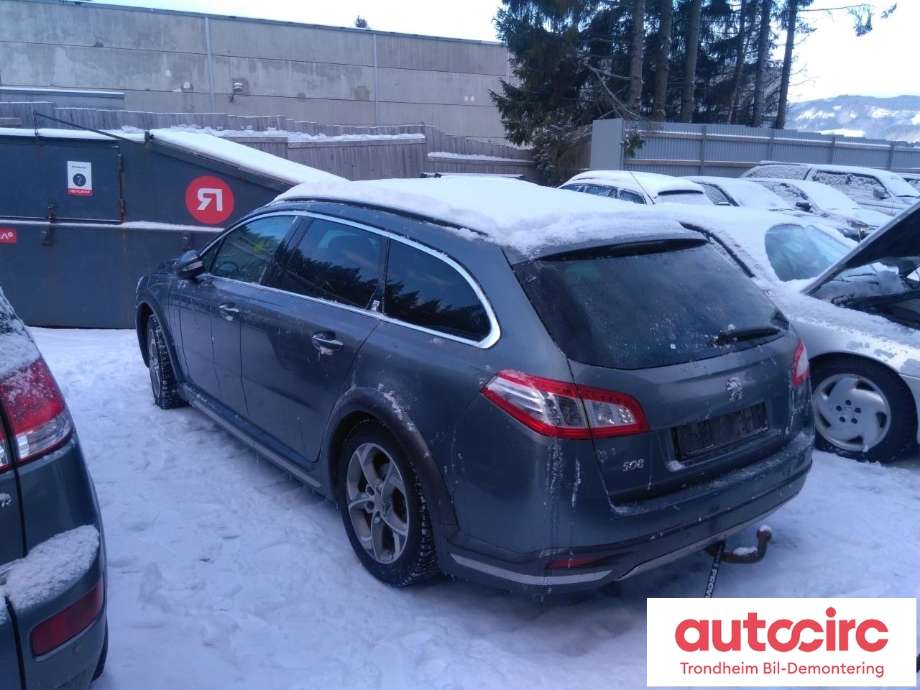 Peugeot 508 2011-2014 (Type I, Fase 1) , Motorkode: RHC, Girkassekode: 2231 S7