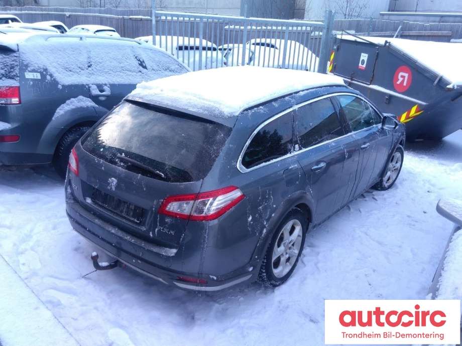 Peugeot 508 2011-2014 (Type I, Fase 1) , Motorkode: RHC, Girkassekode: 2231 S7