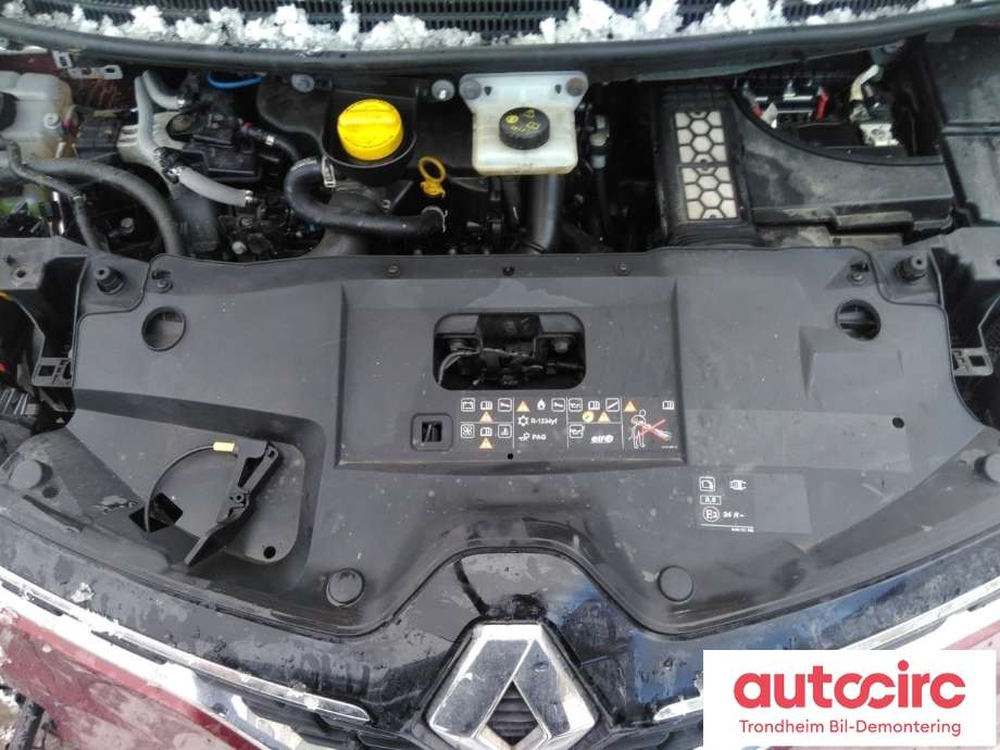 Renault Scenic 2016-2019 (Type IV) , Motorkode: K9K-646, Girkassekode: ANL125F