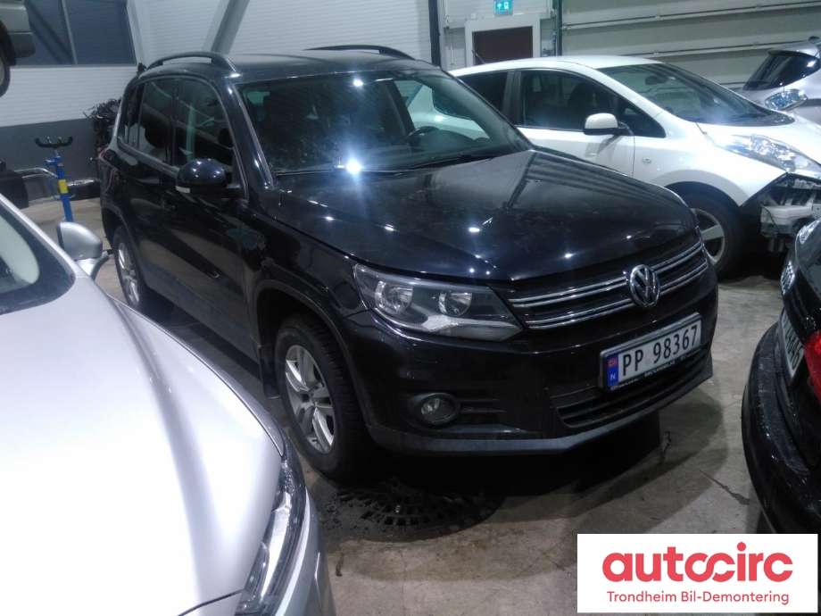 VW Tiguan 2011-2016 (Type I, Fase 2) , Motorkode: CFFD, Girkassekode: NFZ