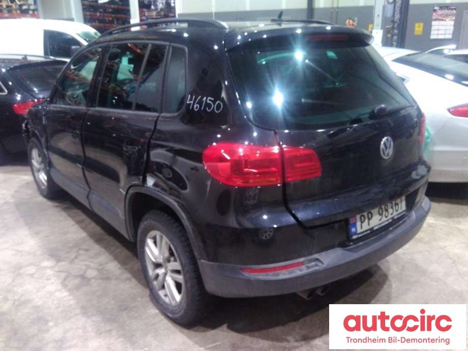 VW Tiguan 2011-2016 (Type I, Fase 2) , Motorkode: CFFD, Girkassekode: NFZ
