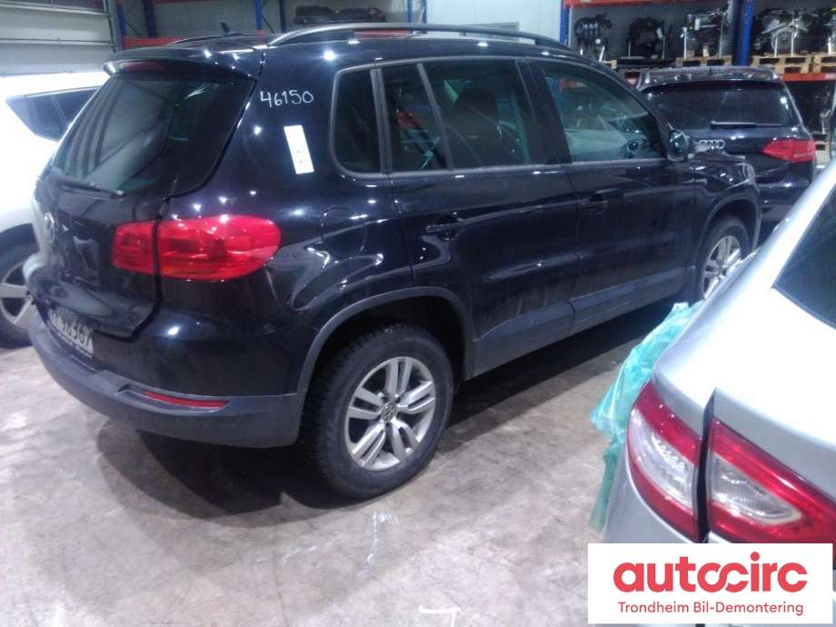 VW Tiguan 2011-2016 (Type I, Fase 2) , Motorkode: CFFD, Girkassekode: NFZ