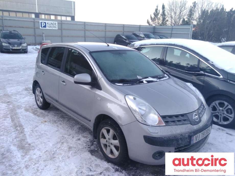Nissan Note 2006-2013 (Type I) , Motorkode: CR14, Girkassekode: 
