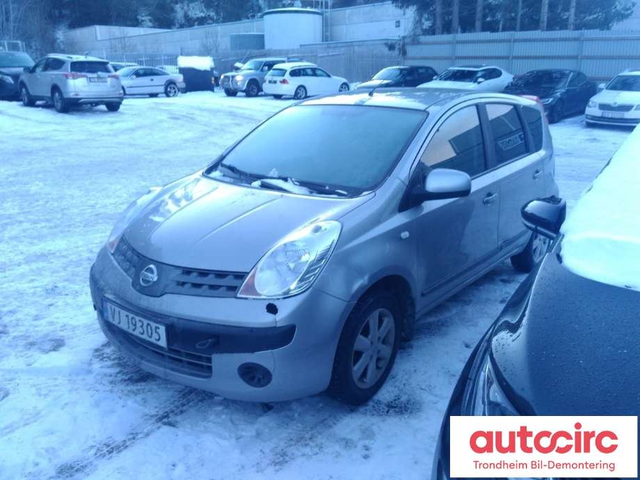 Nissan Note 2006-2013 (Type I) , Motorkode: CR14, Girkassekode: 