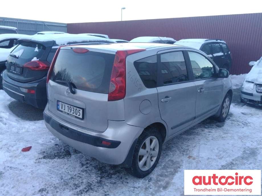 Nissan Note 2006-2013 (Type I) , Motorkode: CR14, Girkassekode: 