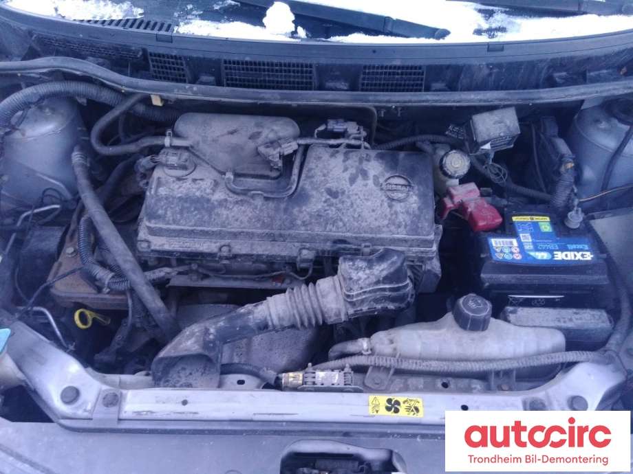 Nissan Note 2006-2013 (Type I) , Motorkode: CR14, Girkassekode: 