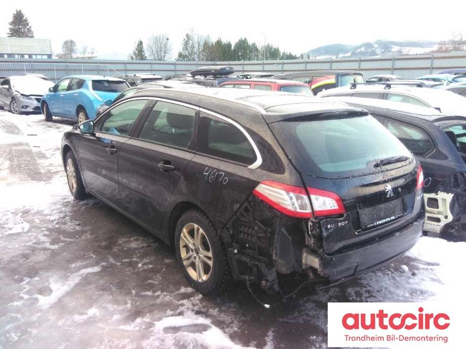 Peugeot 508 2011-2014 (Type I, Fase 1) , Motorkode: 9HR, Girkassekode: 2231 P2