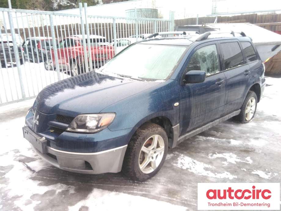Mitsubishi Outlander 2003-2006 (Type I) , Motorkode: 4G69, Girkassekode: R2ZE