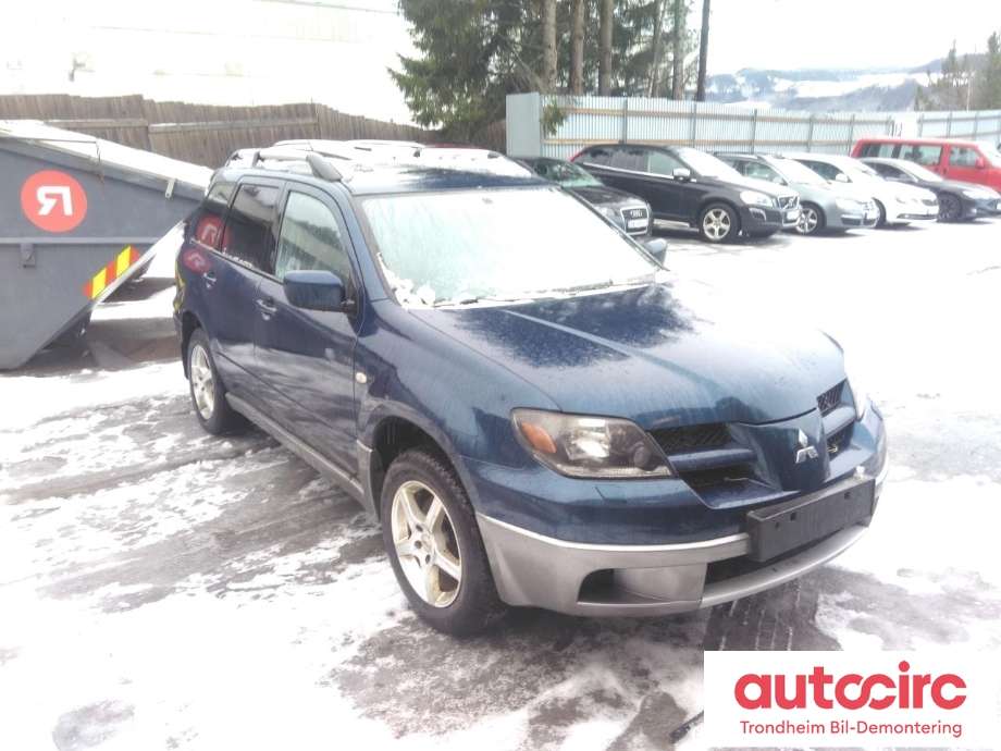 Mitsubishi Outlander 2003-2006 (Type I) , Motorkode: 4G69, Girkassekode: R2ZE