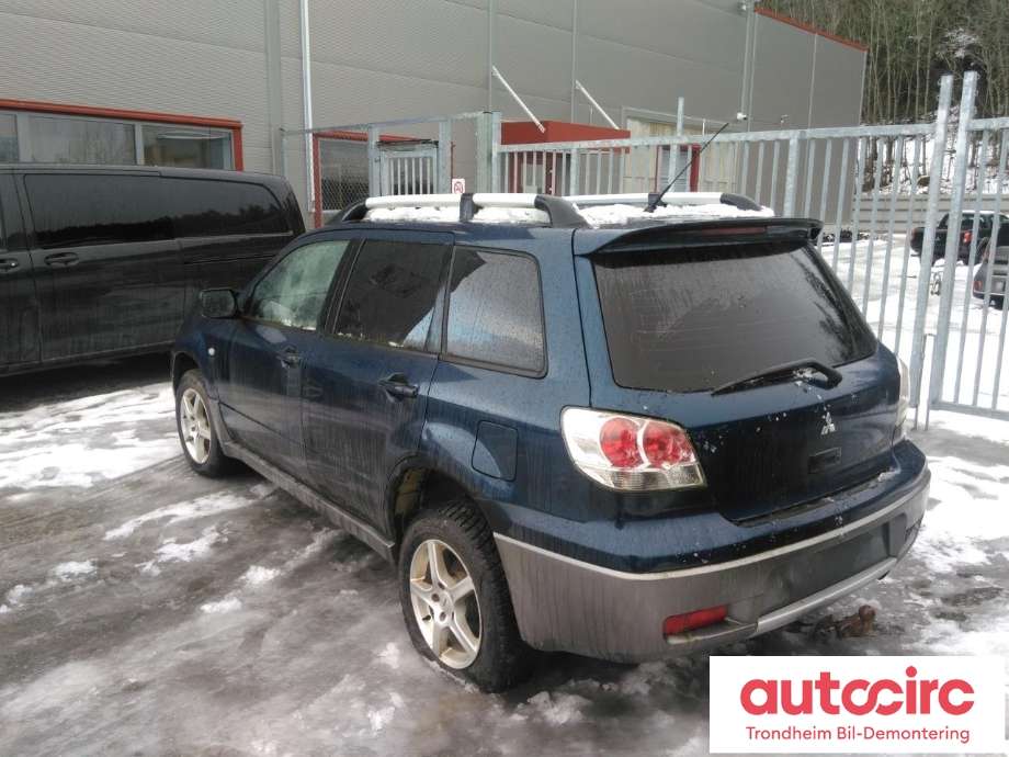Mitsubishi Outlander 2003-2006 (Type I) , Motorkode: 4G69, Girkassekode: R2ZE