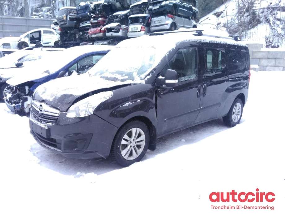 Opel Combo D 2012-2018 , Motorkode: A16FDH, Girkassekode: MMJ