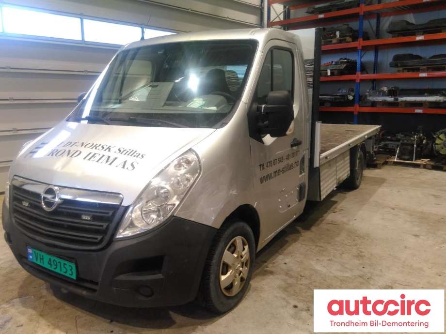 Opel Movano 2010-->> , Motorkode: M9T-680, Girkassekode: M73