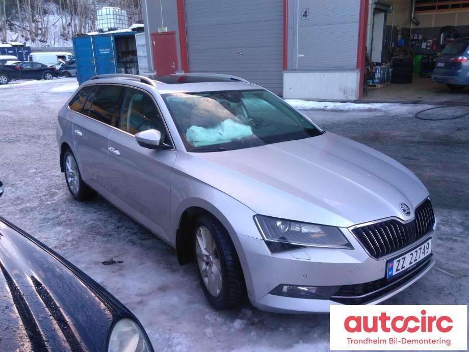Škoda Superb 2015-->> (Type III) , Motorkode: DFCA, Girkassekode: RBQ