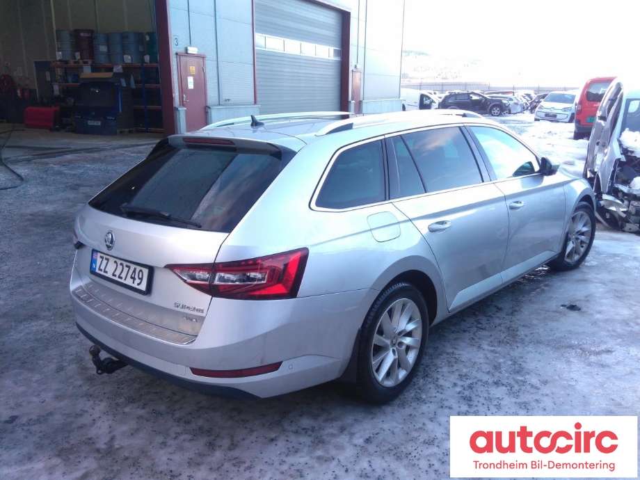 Škoda Superb 2015-->> (Type III) , Motorkode: DFCA, Girkassekode: RBQ