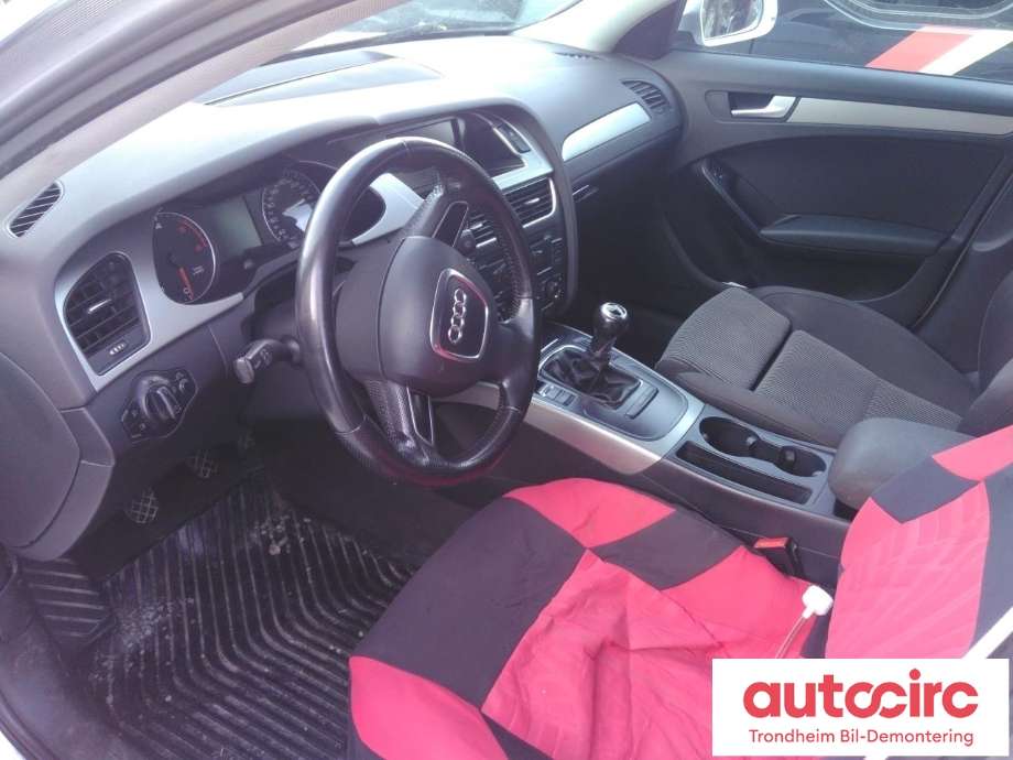 Audi A4 2007-2014 (Type IV) (B8) (B8), Motorkode: CAGA, Girkassekode: JJG