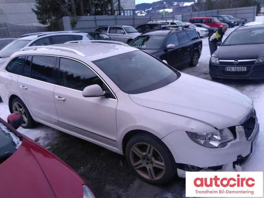 Škoda Superb 2008-2015 (Type II) , Motorkode: CAY, Girkassekode: