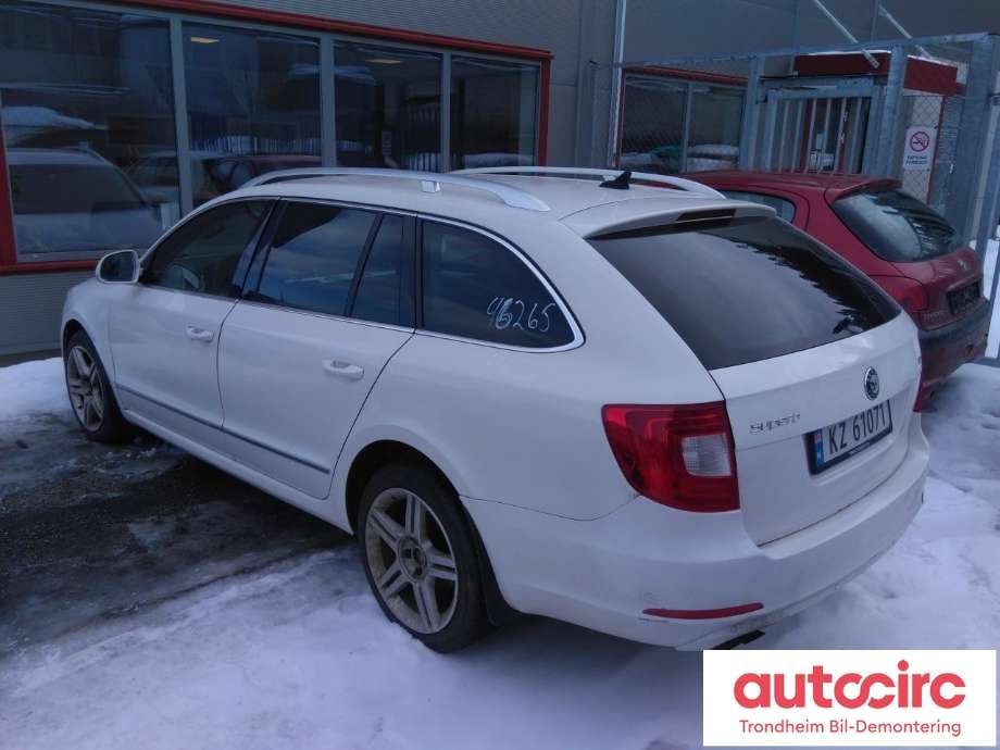 Škoda Superb 2008-2015 (Type II) , Motorkode: CAY, Girkassekode: