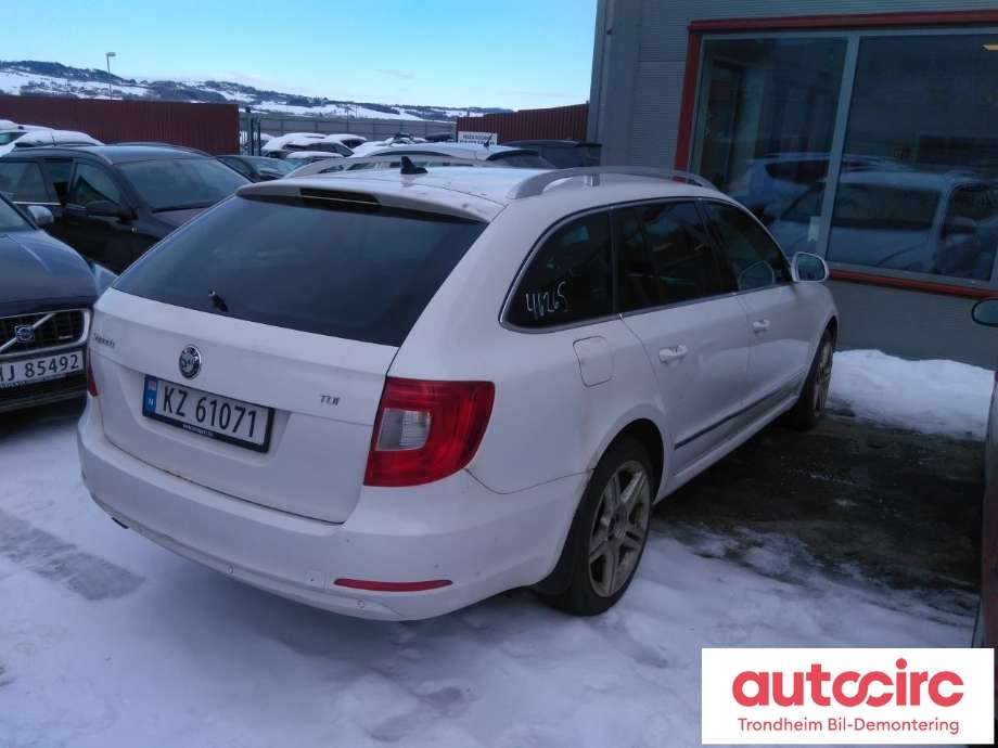 Škoda Superb 2008-2015 (Type II) , Motorkode: CAY, Girkassekode: