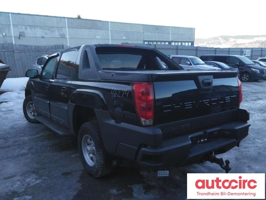 Chevrolet Avalanche 2002-2006 (Type I) , Motorkode: ., Girkassekode: ...