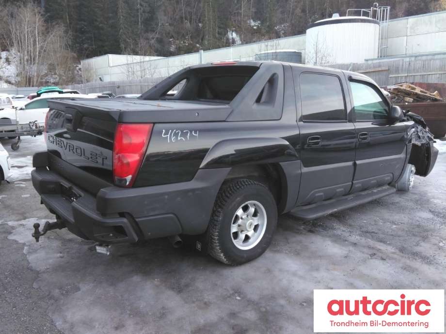 Chevrolet Avalanche 2002-2006 (Type I) , Motorkode: ., Girkassekode: ...