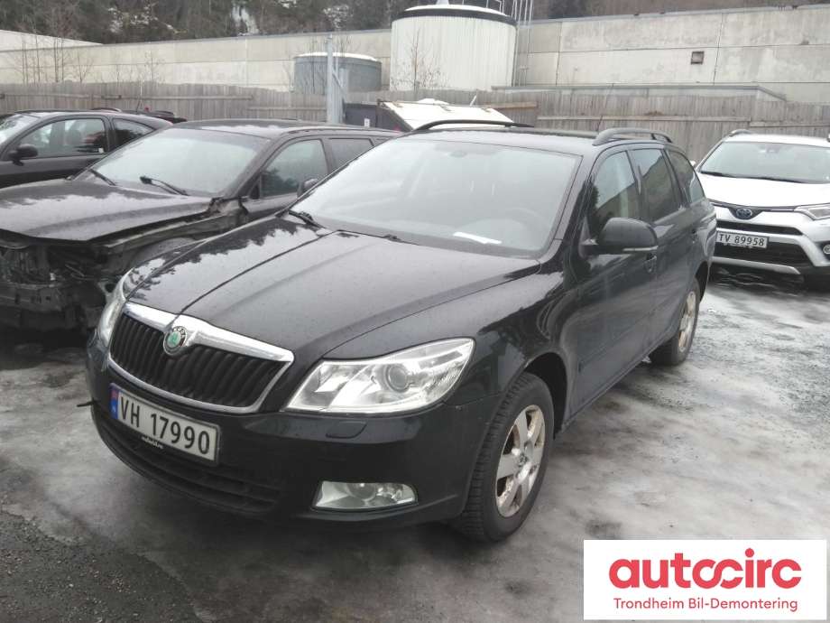 Škoda Octavia 2009-2013 (Type II, Fase 2) , Motorkode: BLS, Girkassekode: KXV
