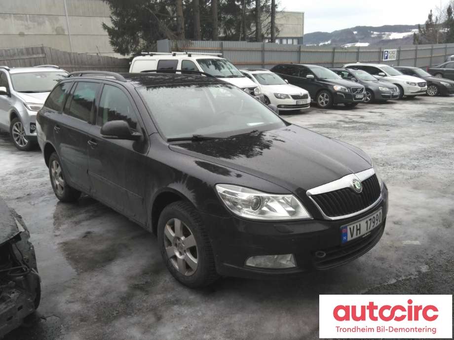 Škoda Octavia 2009-2013 (Type II, Fase 2) , Motorkode: BLS, Girkassekode: KXV
