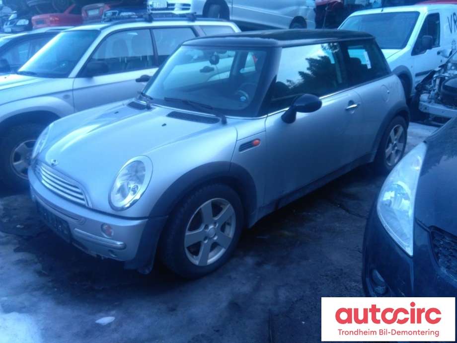 Mini One/Cooper 2001-2007 (R50-53) (R50-53), Motorkode: W10B16A, Girkassekode: GS5-65BH