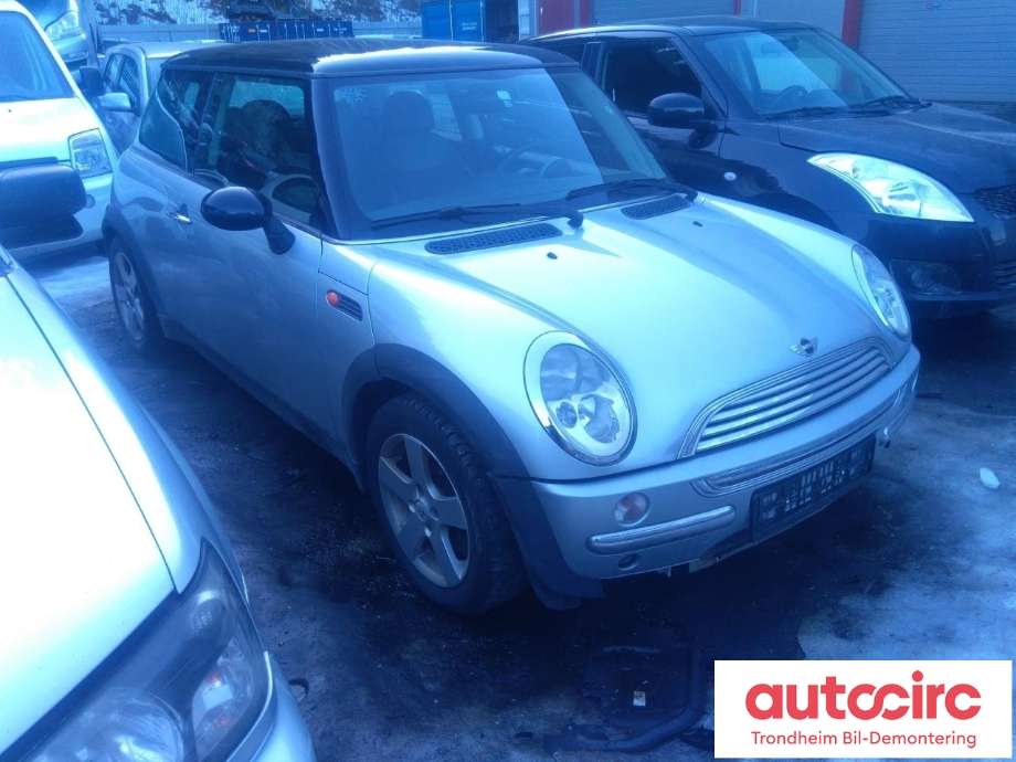 Mini One/Cooper 2001-2007 (R50-53) (R50-53), Motorkode: W10B16A, Girkassekode: GS5-65BH