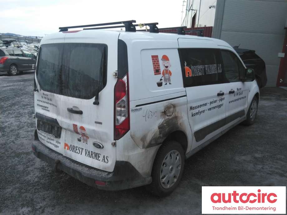 Ford Transit Connect 2013-2018 Type II, Fase 1 , Motorkode: TZGA, Girkassekode: MTX75
