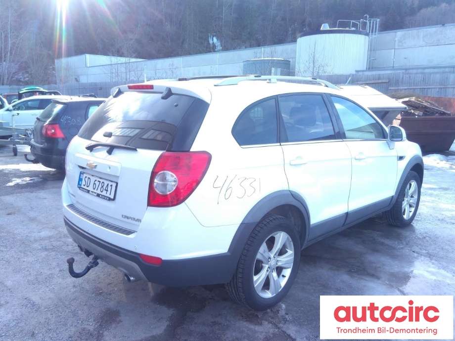 Chevrolet Captiva 2011-->> (Fase 2) , Motorkode: Z22D1, Girkassekode: 