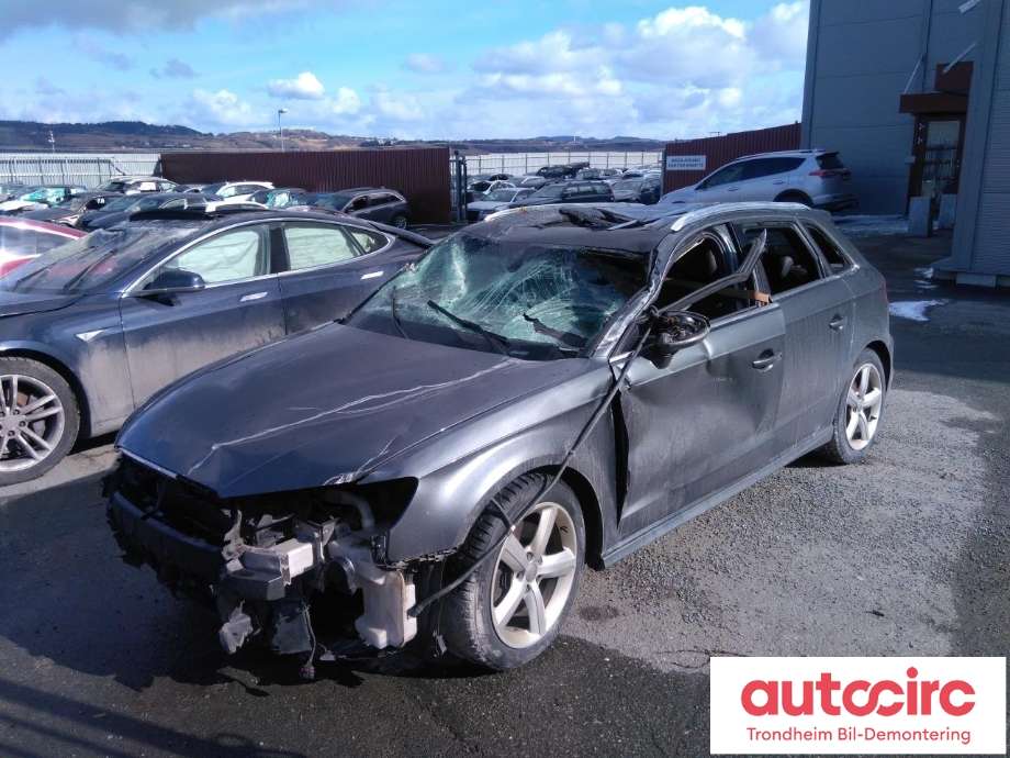 Audi A3 2012-2016 (Type III, Fase 1) , Motorkode: CRBC, Girkassekode: PFM