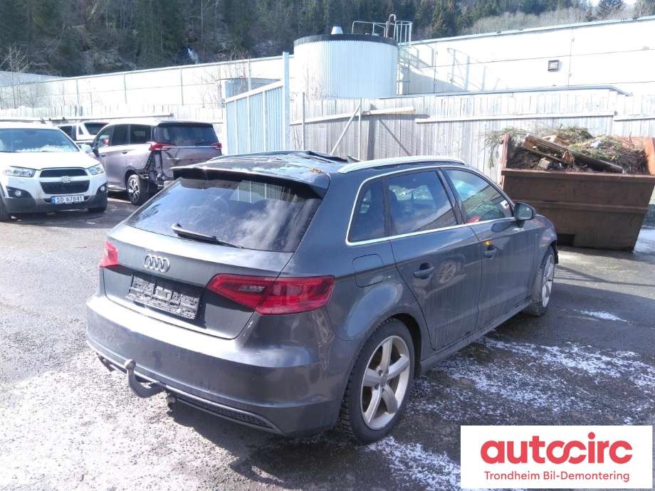 Audi A3 2012-2016 (Type III, Fase 1) , Motorkode: CRBC, Girkassekode: PFM